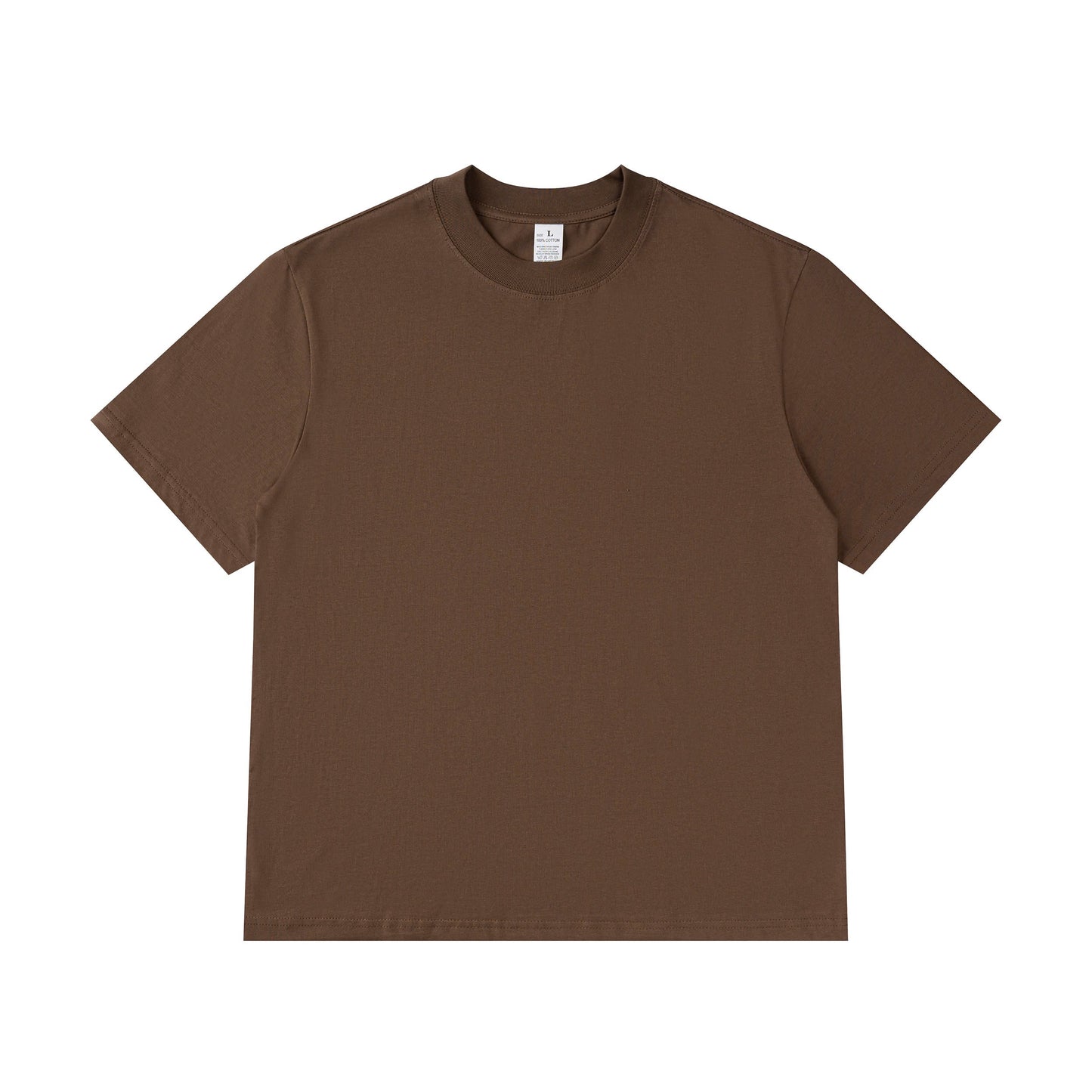 Luxury Blank 100% Cotton Brown T-Shirt - Soft & Durable Everyday Classic - Voila Finest