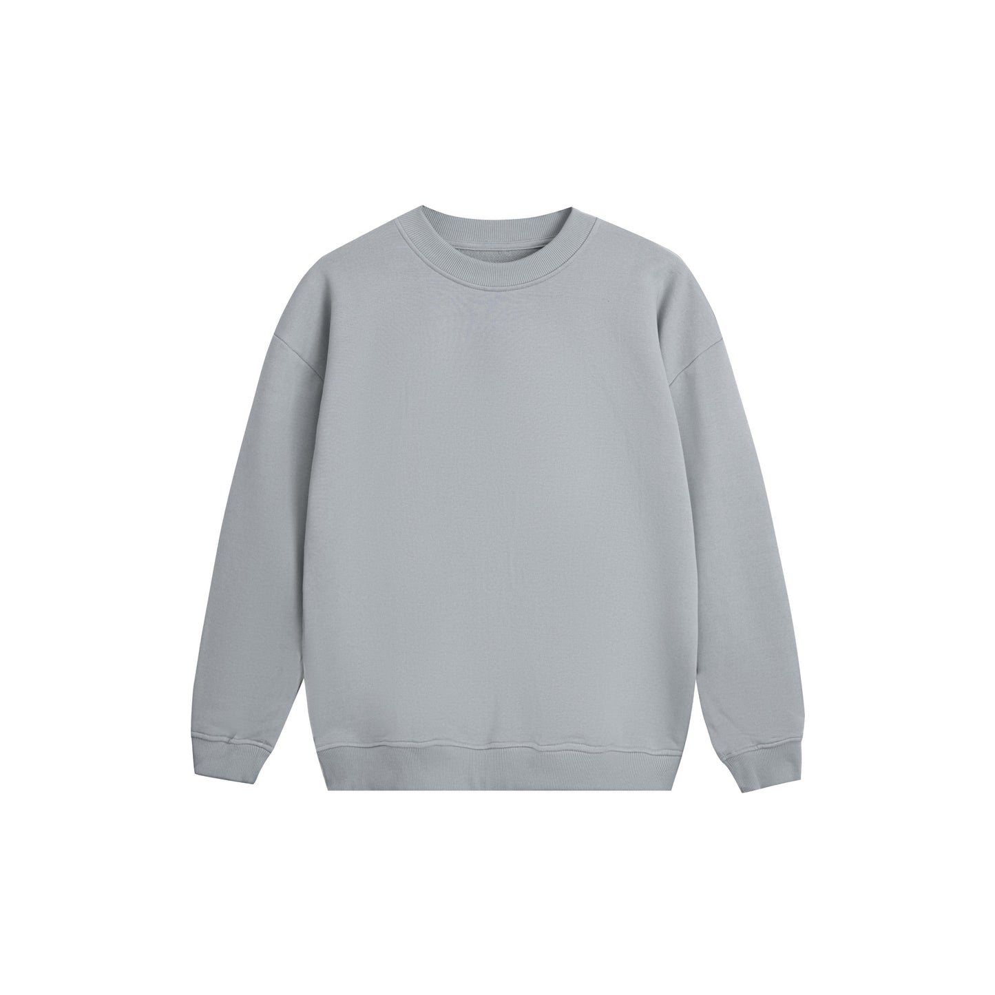 Luxury Blank Sweater Grey - Voila Finest