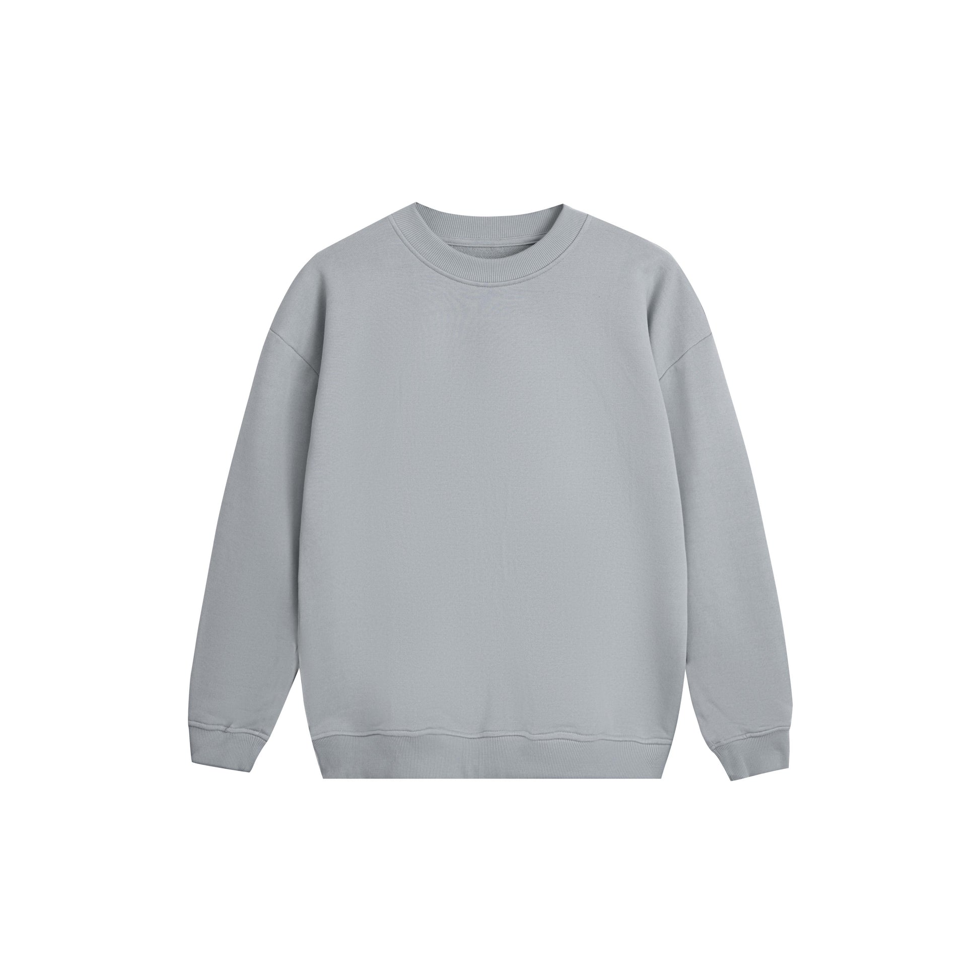 Luxury Blank Sweater Grey - Voila Finest