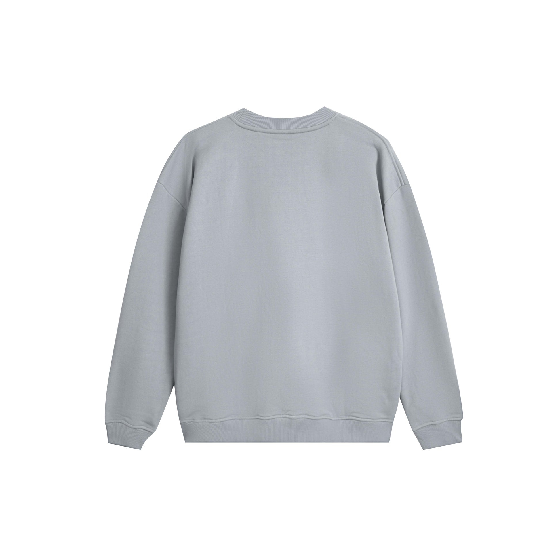Luxury Blank Sweater Grey - Voila Finest