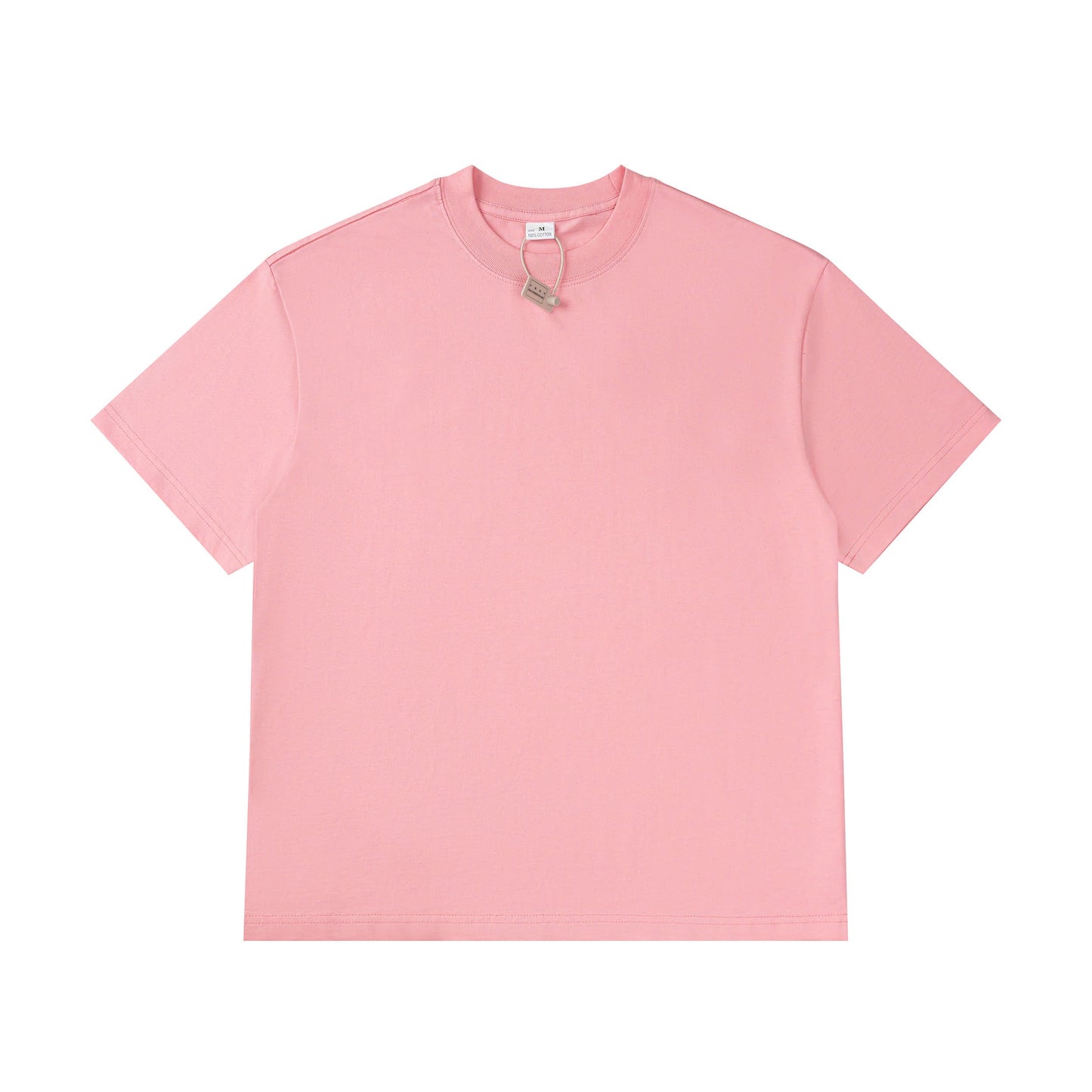 Luxury Blank 100% Cotton Pink T-Shirt - Soft & Durable Classic Crew Neck Essential - Voila Finest