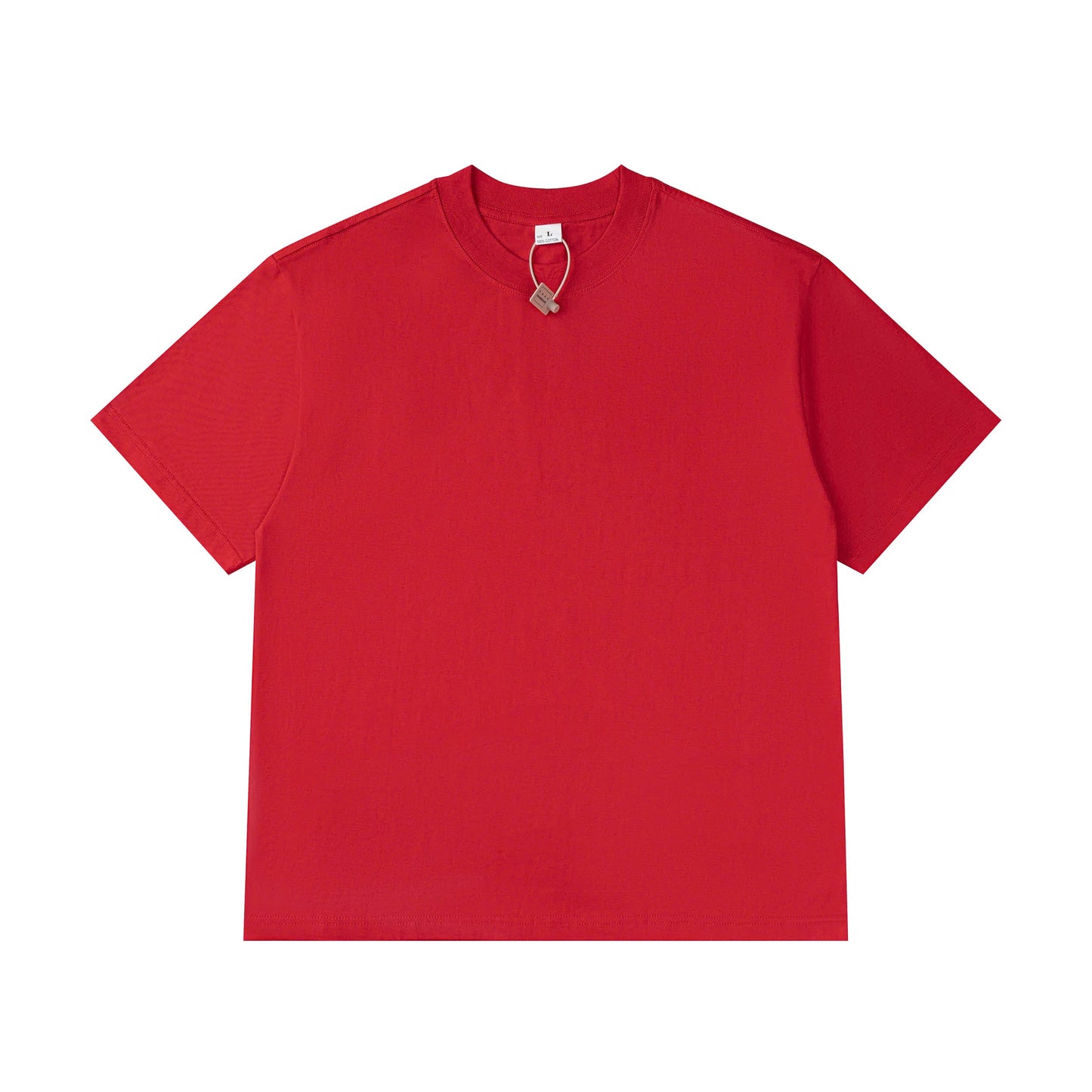Luxury Blank 100% Cotton Red T-Shirt - Soft & Durable Classic Crew Neck Essential - Voila Finest