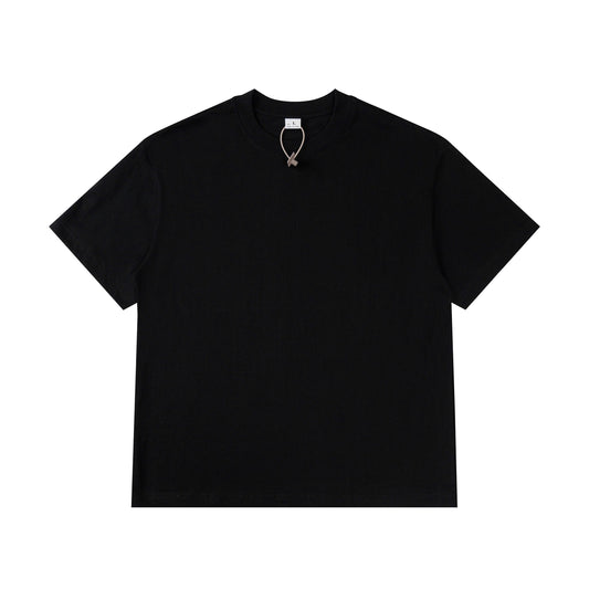 Luxury Blank 100% Cotton Black T-Shirt - Soft & Durable Classic Essential Crew Neck - Voila Finest