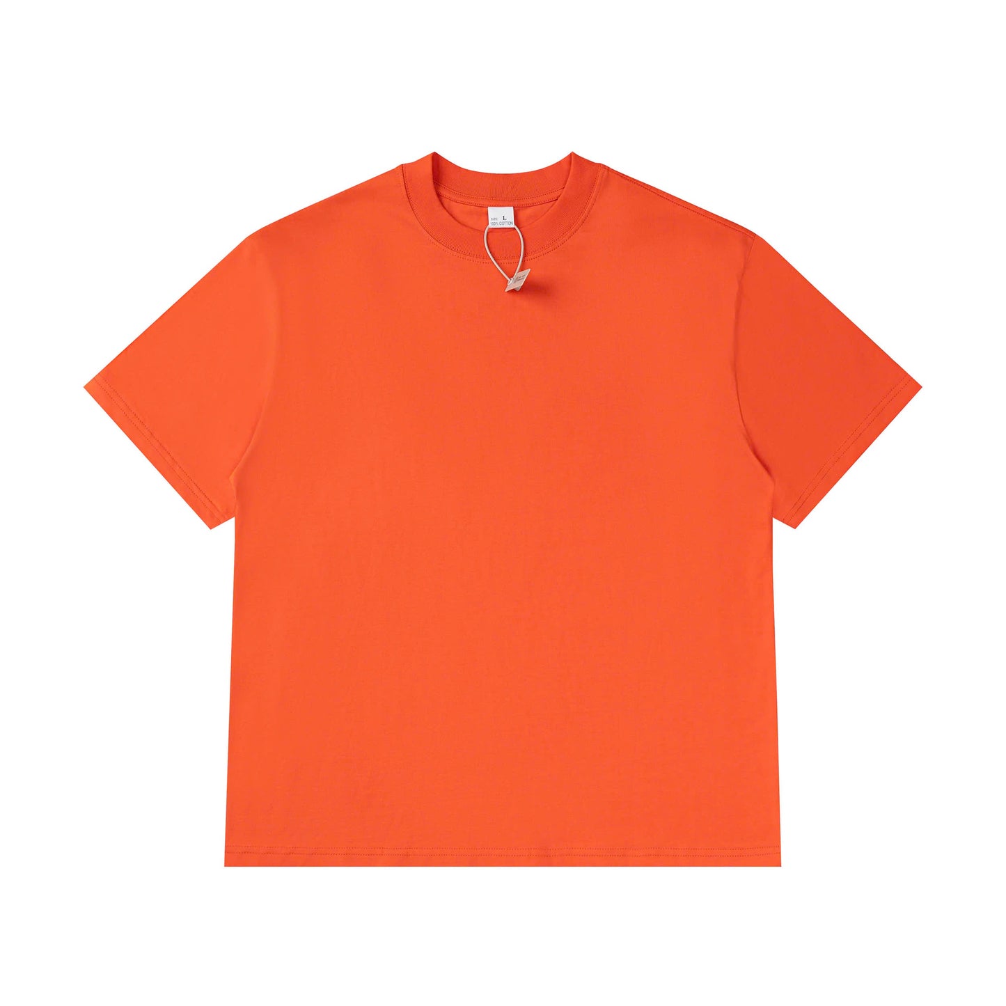 Luxury Blank 100% Cotton Orange T-Shirt - Soft & Durable Casual Essential - Voila Finest