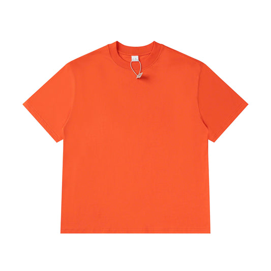Luxury Blank 100% Cotton Orange T-Shirt - Soft & Durable Casual Essential - Voila Finest