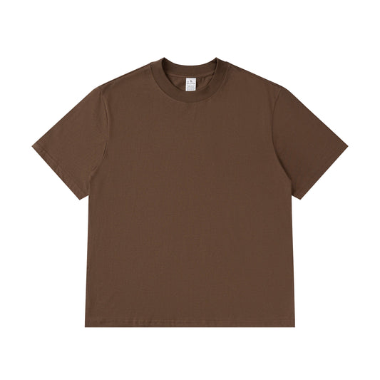 Luxury Blank 100% Cotton Brown T-Shirt - Soft & Durable Everyday Classic - Voila Finest