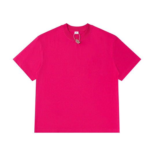 Luxury Blank 100% Cotton Hot Pink T-Shirt - Soft & Comfortable Casual Essential - Voila Finest