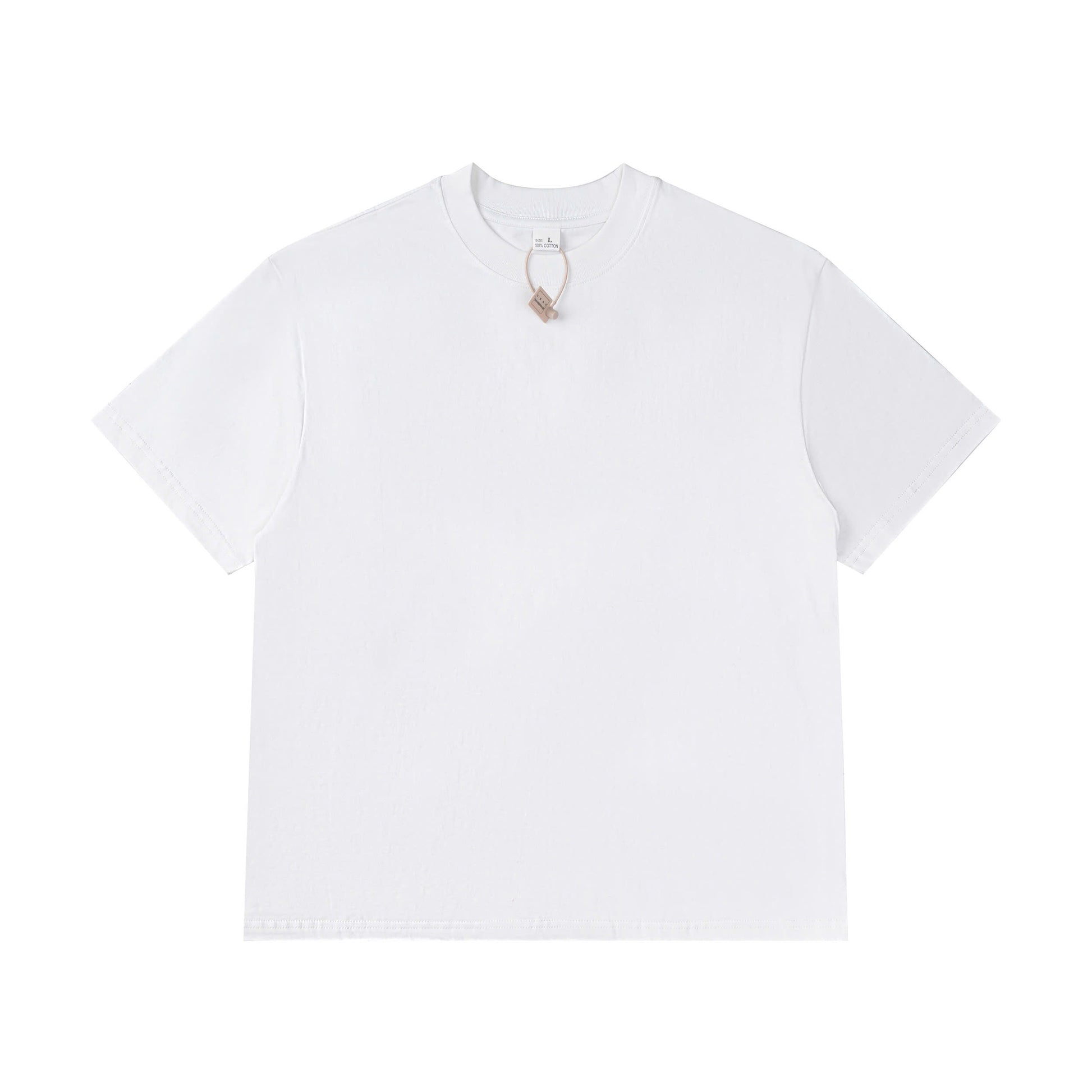 Luxury Blank Bulk 5-Pack 100% Cotton White T-Shirts - Crew Neck Wholesale Tees | Premium Blank Apparel for Screen Printing & Custom Design - Voila Finest