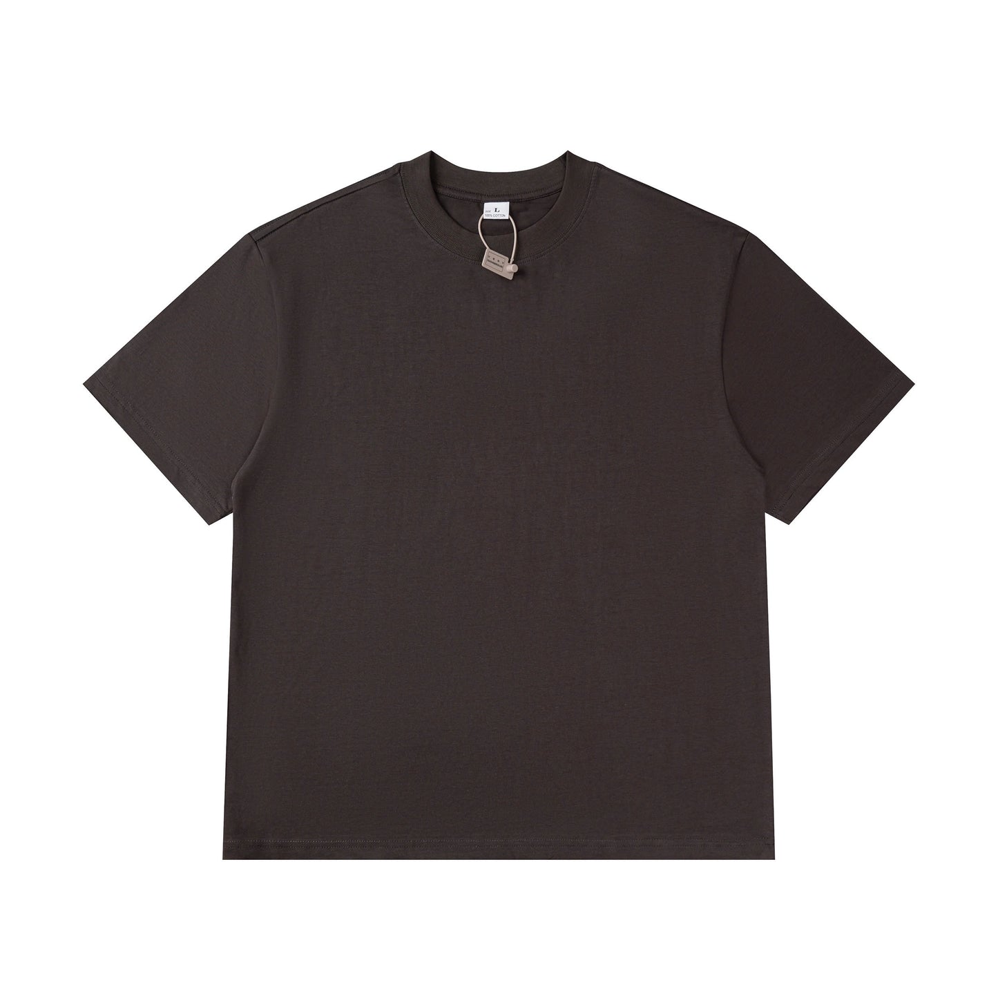 Luxury Blank 100% Cotton Dark Brown T-Shirt - Soft & Comfortable Casual Wear - Voila Finest