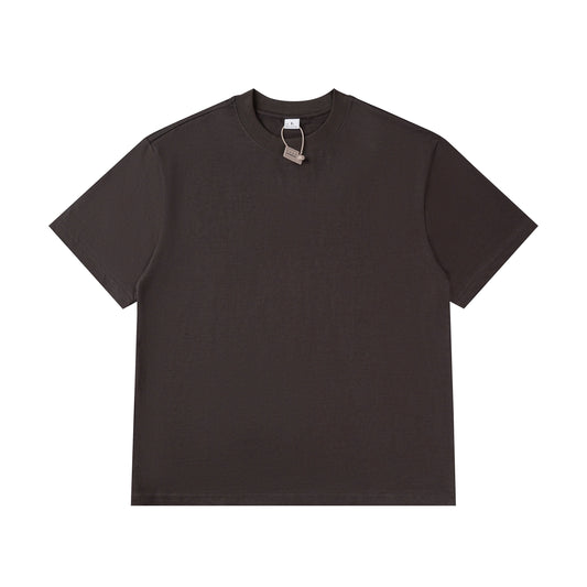 Luxury Blank 100% Cotton Dark Brown T-Shirt - Soft & Comfortable Casual Wear - Voila Finest